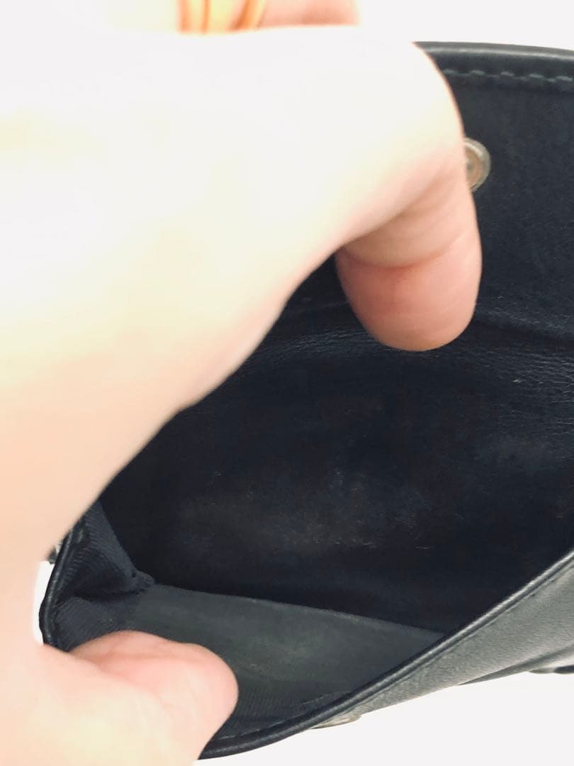 GUCCI ミニ財布 マイクロGG インターロッキング シマ 箱あり