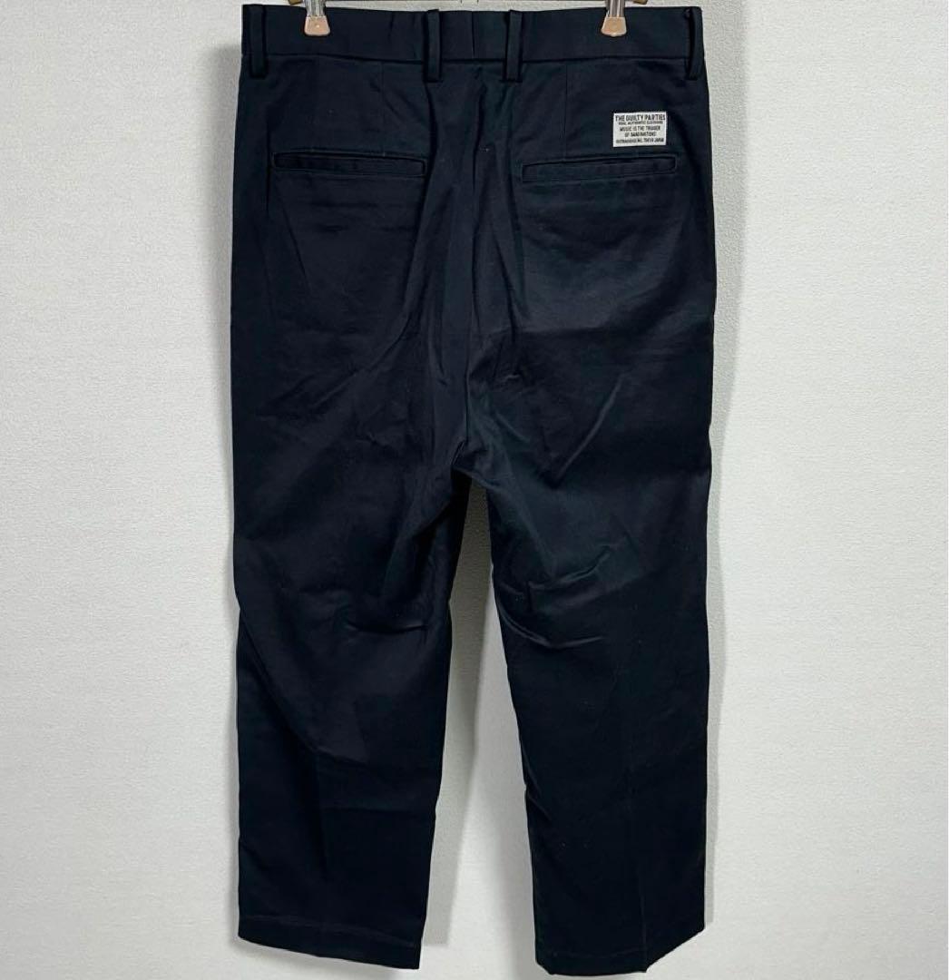 WACKO MARIA チノトラウザーズ パンツ ネイビー