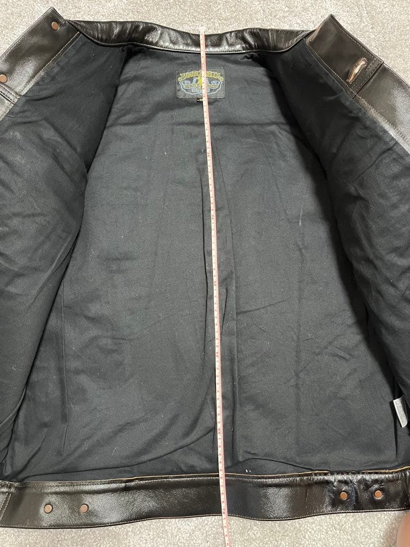 DOUBLE HELIX/ダブルヘリックス/ホースハイドレザー/大きサイズ48