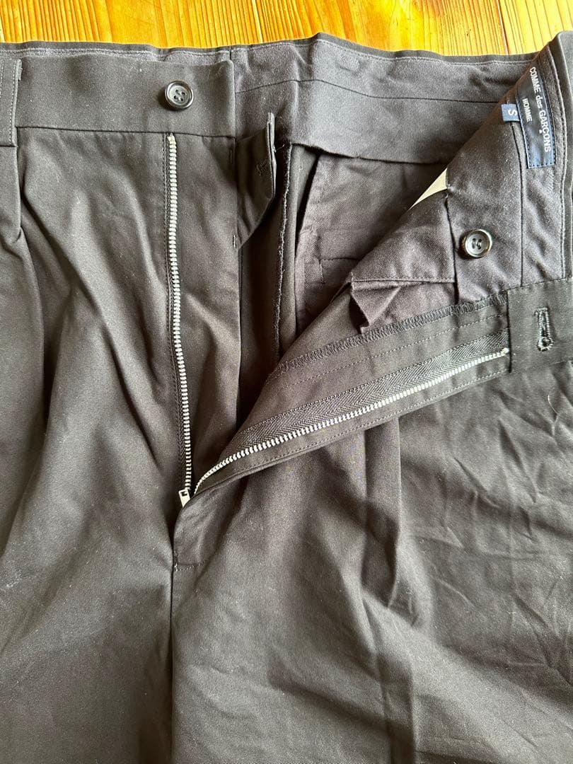 COMME des GARCONS HOMME パンツ 黒 S 2019ss