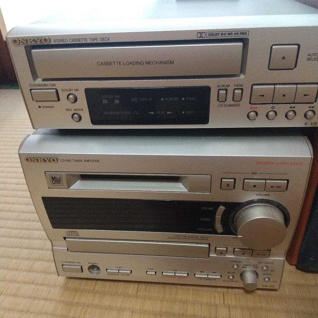 ※ジャンク品※　ONKYO 　FR-V3　コンポ