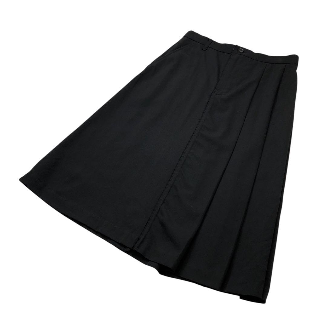 tricot COMME des GARCONS プリーツスカート 膝丈 黒 M