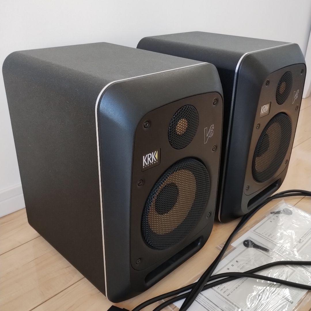 美品 KRK V6S4 ペア スタジオモニタースピーカー