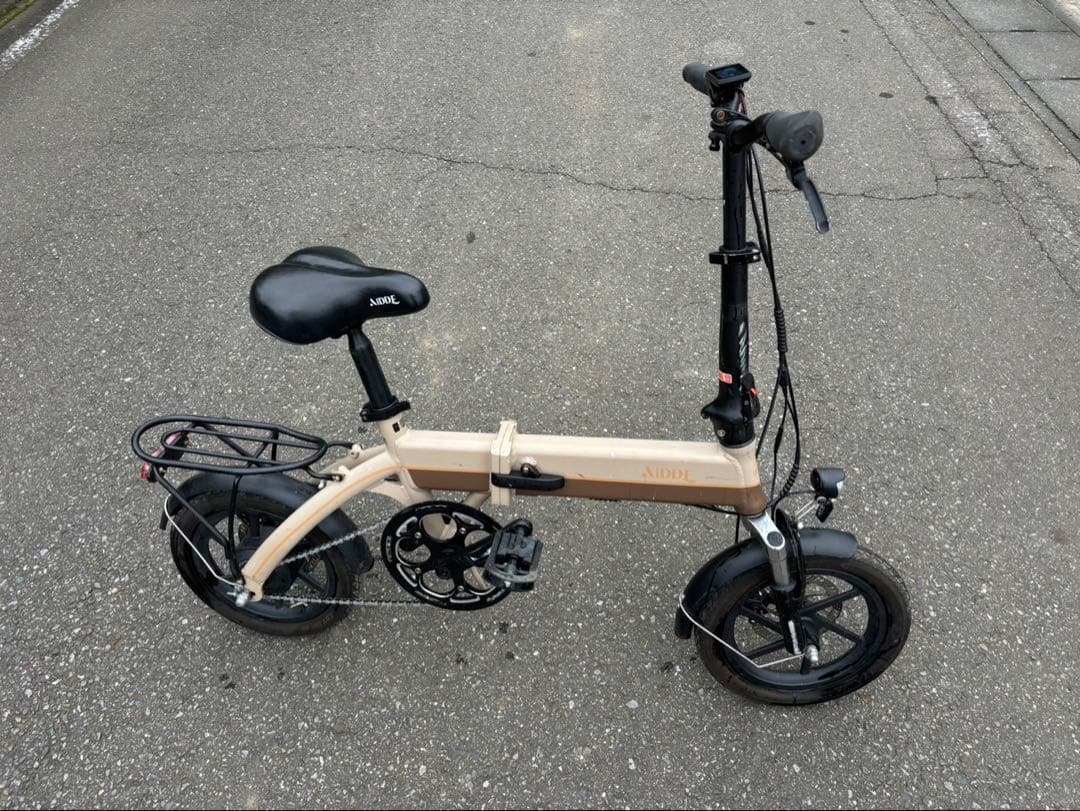 電動アシスト折りたたみ自転車 AIDDE