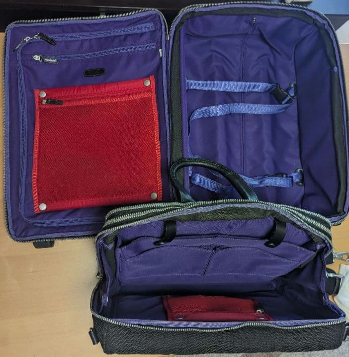 Paul Smith ヘリンボーン　キャリーケース　ビジネスバック ACE社製