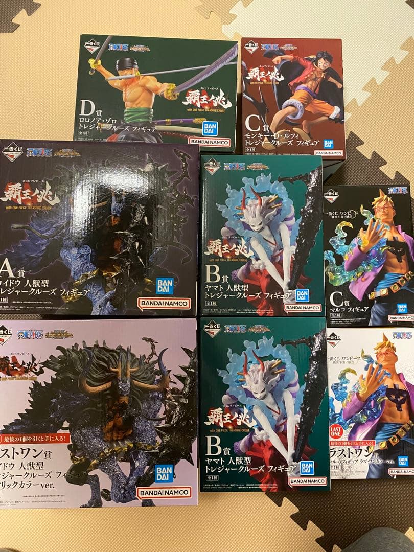 ワンピース　フィギュア　一番くじ　カイドウ　ヤマト　マルコ　ゾロ　フィギュア