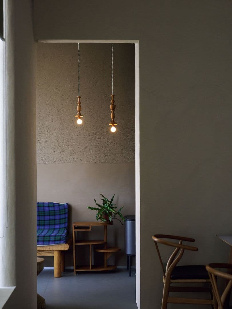 ★美品★オルネドフォイユ 木製ペンダントライト Orné de Feuilles