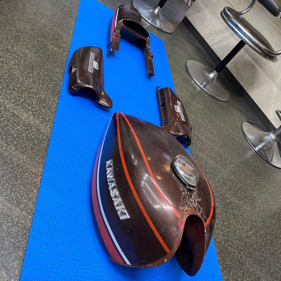 z1.z2.kz. エビ　オレンジタイガー.純正. 当時物　外装一式