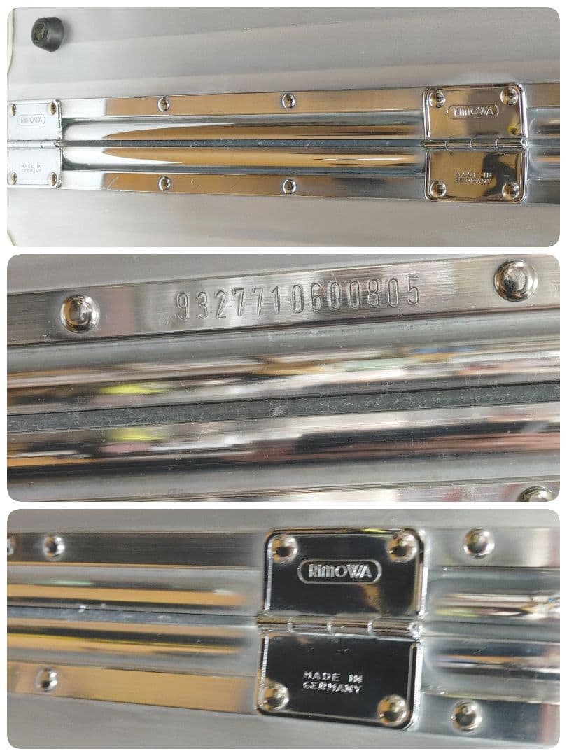 リモワ トパーズ 104L 4輪 青ロゴ アルミキャリーケース廃盤ヴィンテージ