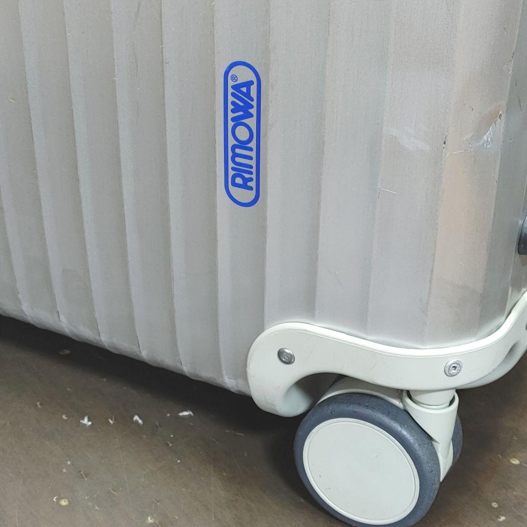 リモワ トパーズ 104L 4輪 青ロゴ アルミキャリーケース廃盤ヴィンテージ