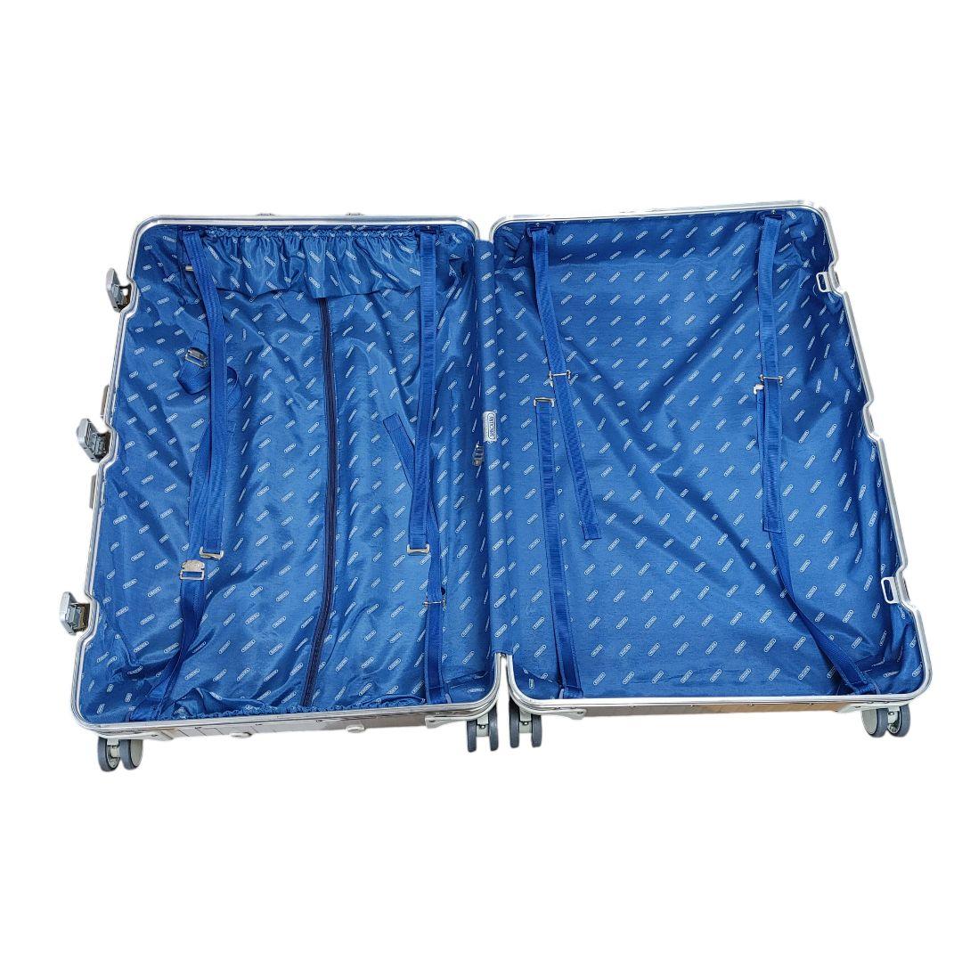 リモワ トパーズ 104L 4輪 青ロゴ アルミキャリーケース廃盤ヴィンテージ