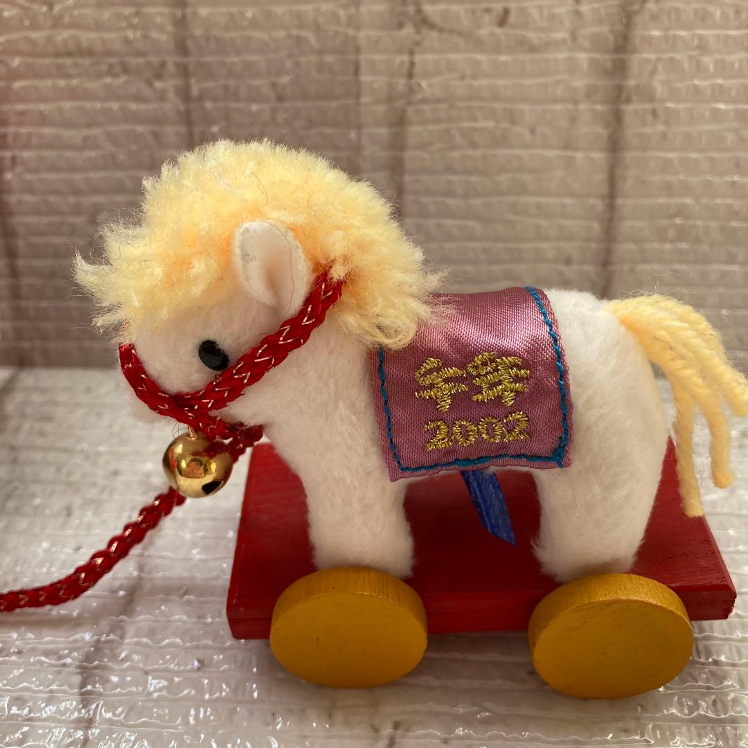 激レア❤️レトロ❤️ハローキティ　正月干支　2002年　午年　ぬいぐるみ　サンリオ