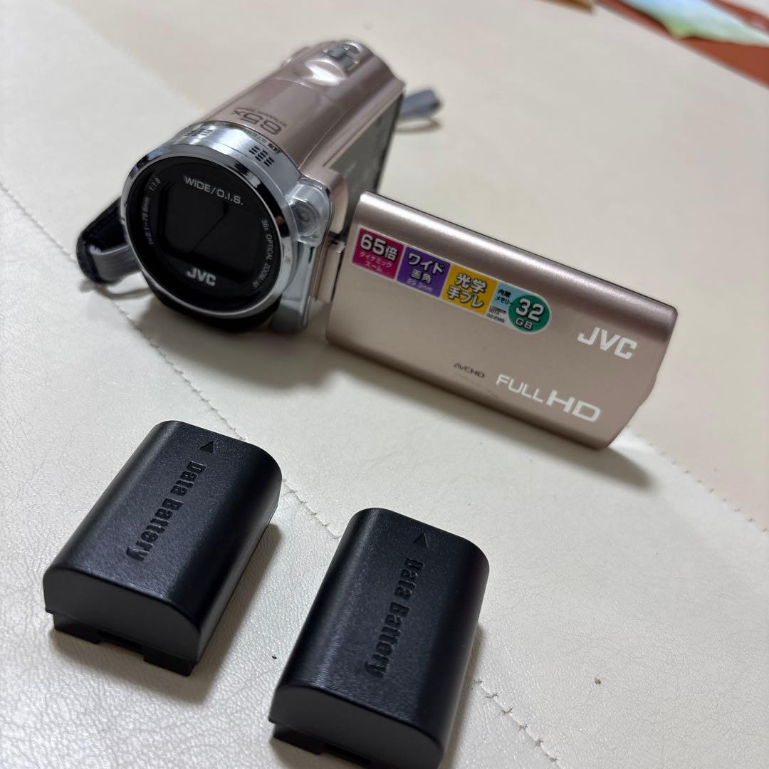 JVC GZ-E565-N フルHD Everio ビデオカメラ 本体