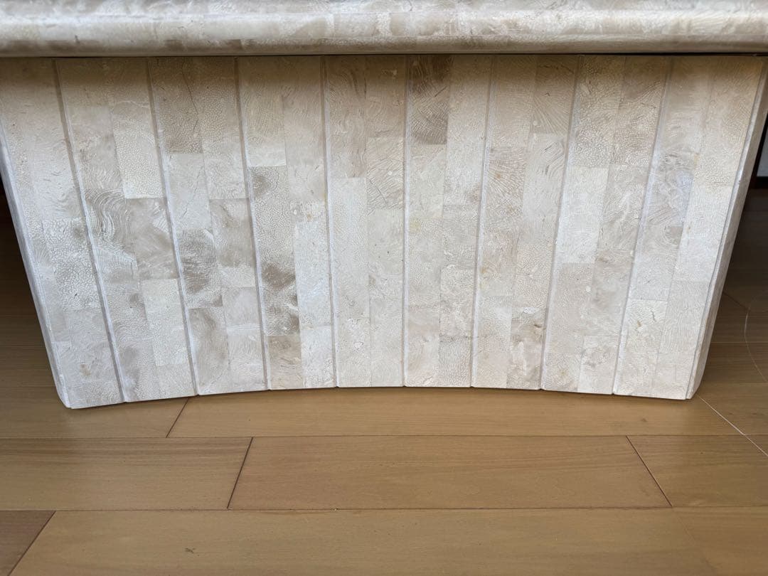 【専用】曲線デザイン 大理石テーブル