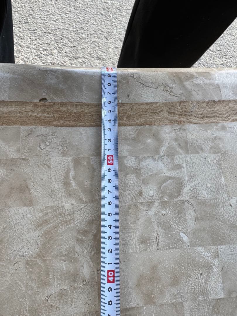 【専用】曲線デザイン 大理石テーブル