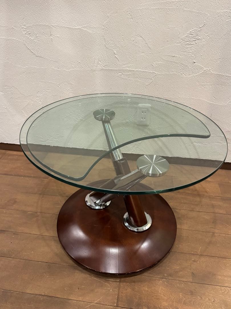 【NathAeal】ロナルド シュミット ガラステーブル