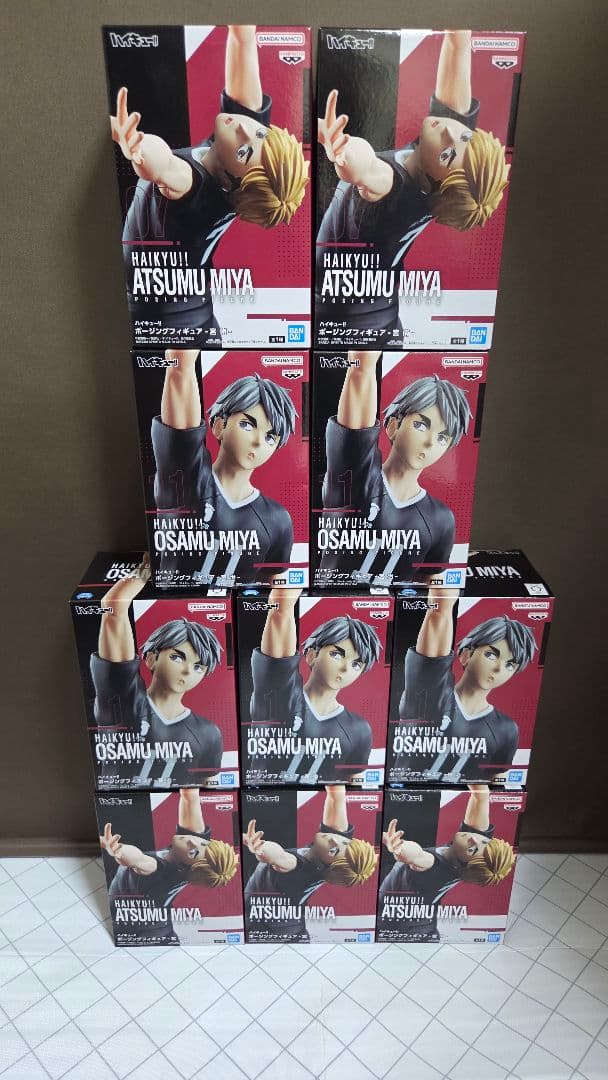 ハイキュー!!　ポージングフィギュア　宮治＆宮侑セット