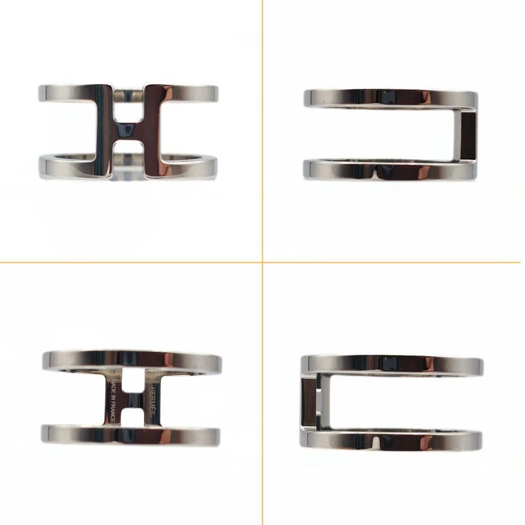 HERMES エルメス カレ90用 スカーフリング GP Hアンロン フランス