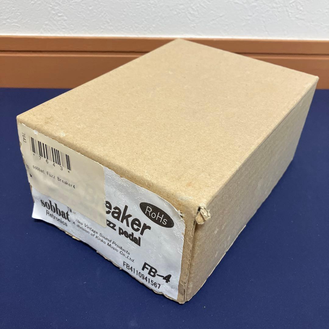 sobbat FB-4 Fuzz Breaker Ⅳ ソバット ファズ 日本製
