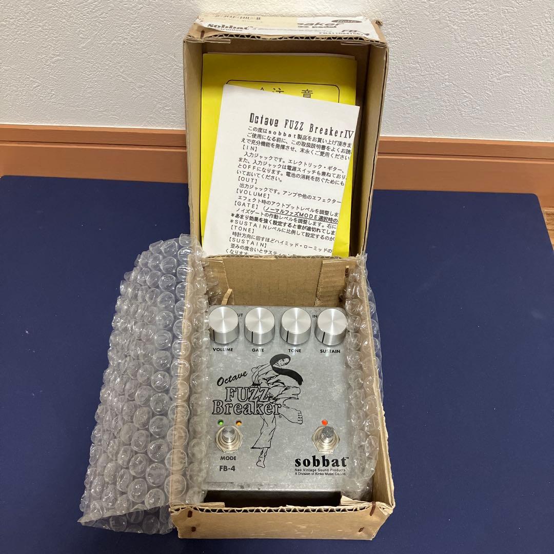 sobbat FB-4 Fuzz Breaker Ⅳ ソバット ファズ 日本製