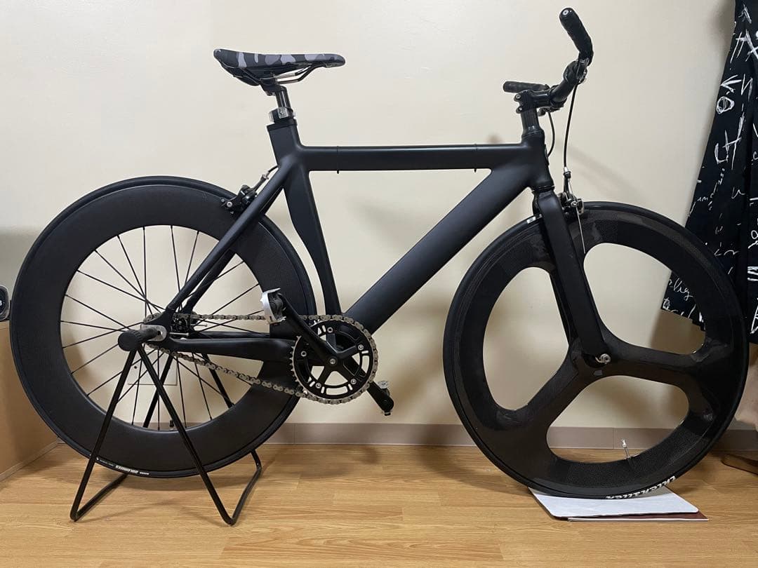 l*y様 ピストバイク リアハブ固定スタンド クリプトナイト U字ロック パーツ