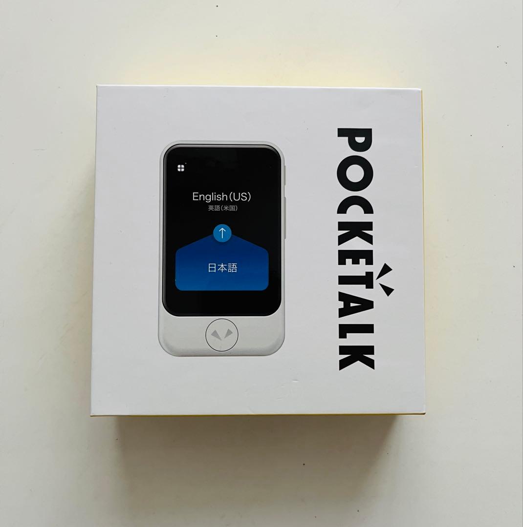 POCKETALK S 黒 内蔵SIM2027年10月まで ポケトーク