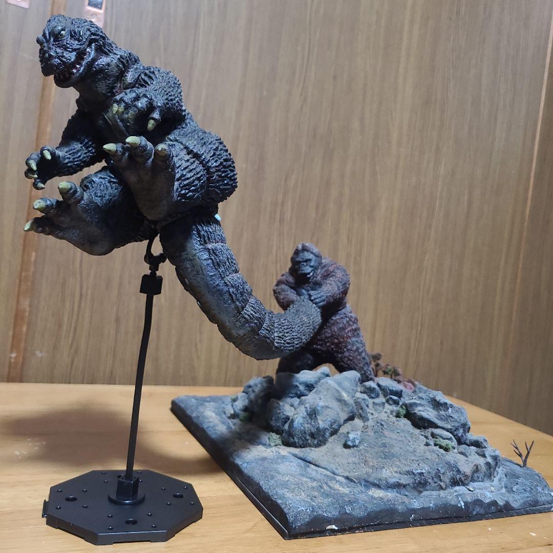 キングコング対ゴジラ　ジャイアントスイング　ソフビキット　イノウエアーツ