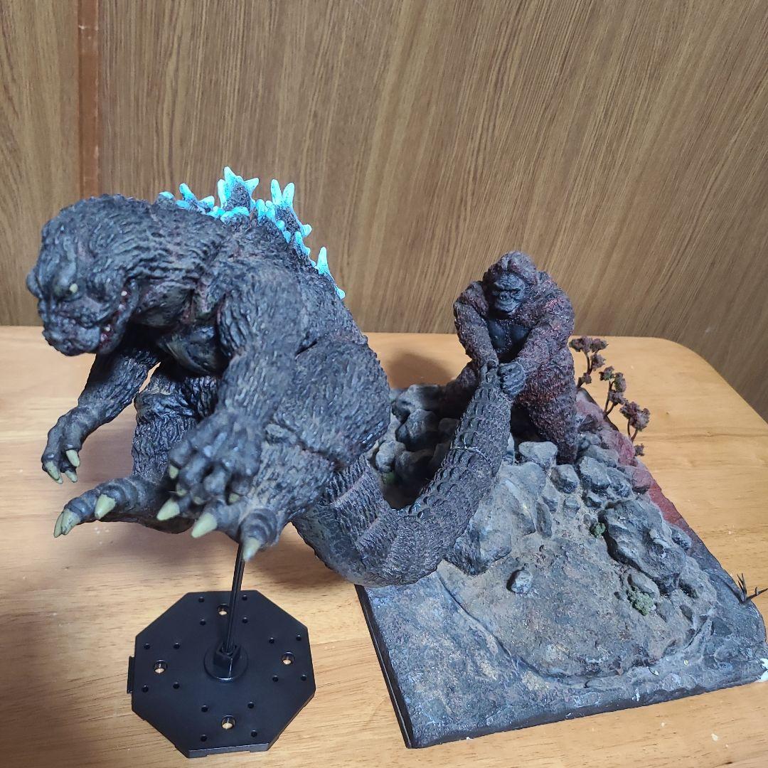 キングコング対ゴジラ　ジャイアントスイング　ソフビキット　イノウエアーツ