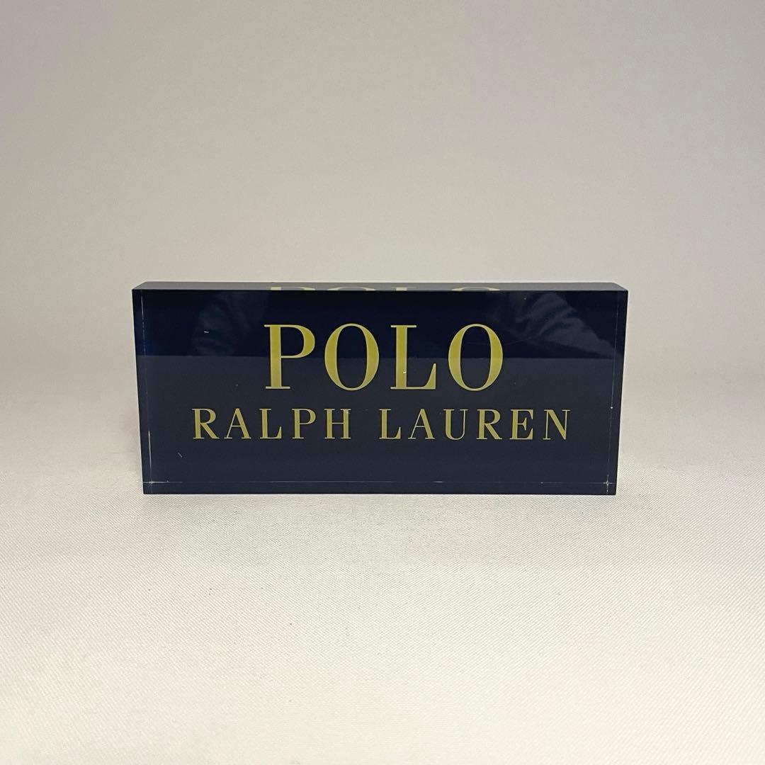 ポロ ラルフローレン ブランド アクリル サイン ディスプレイ
