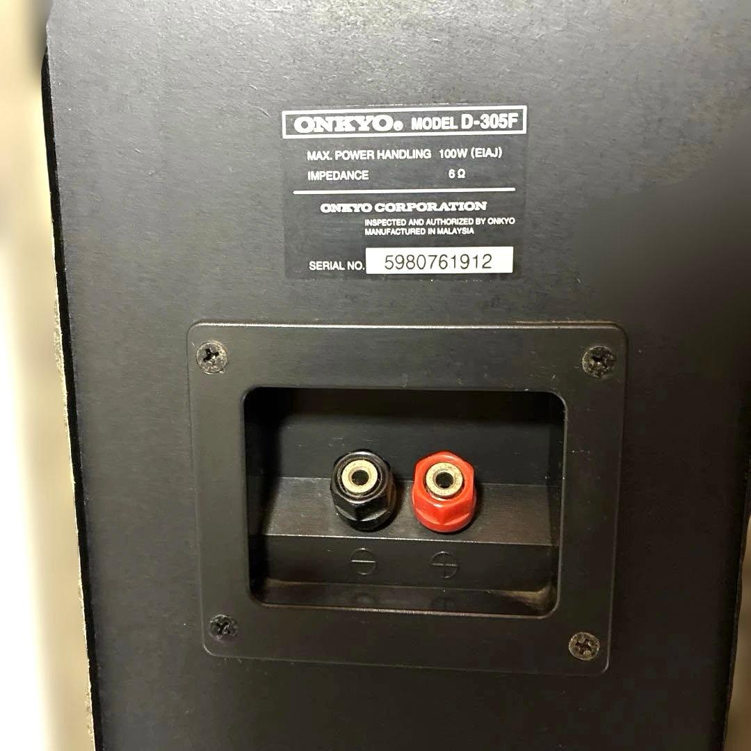 【良品】ONKYO D-305F トールボーイスピーカーペア