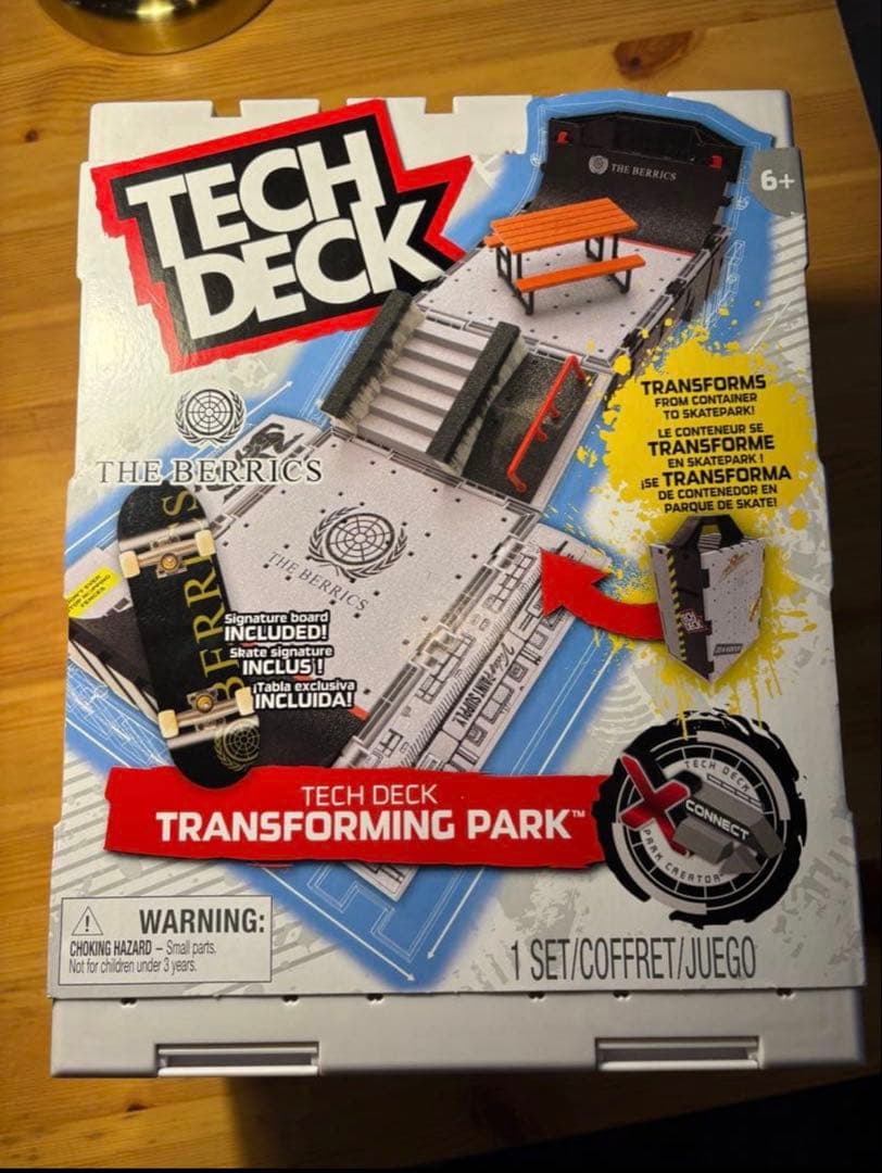 スケートボード TECH DECK TRANSFORMING PARK