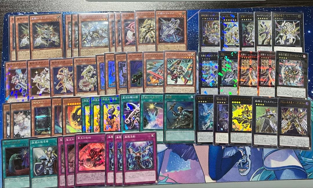 遊戯王　テラナイト/セイクリッド　デッキ 調整パーツ付き