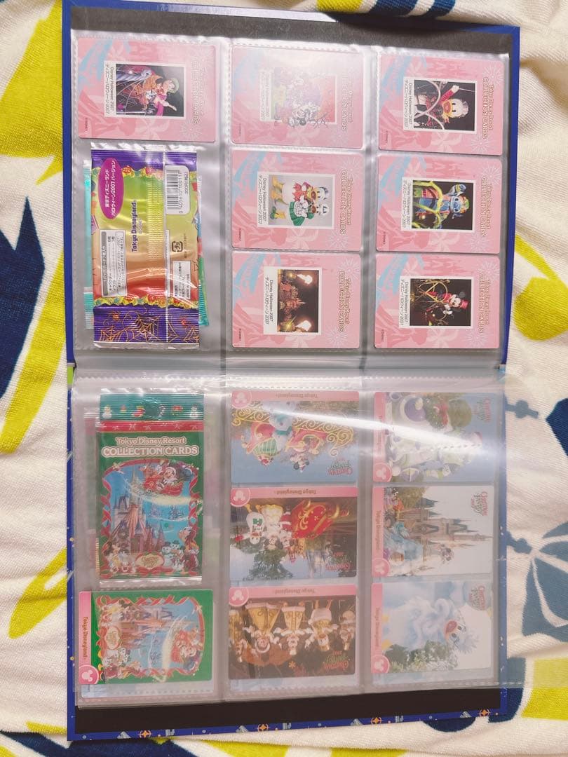ディズニー ランド シー トレーディング カード フォルダ コレクションアルバム