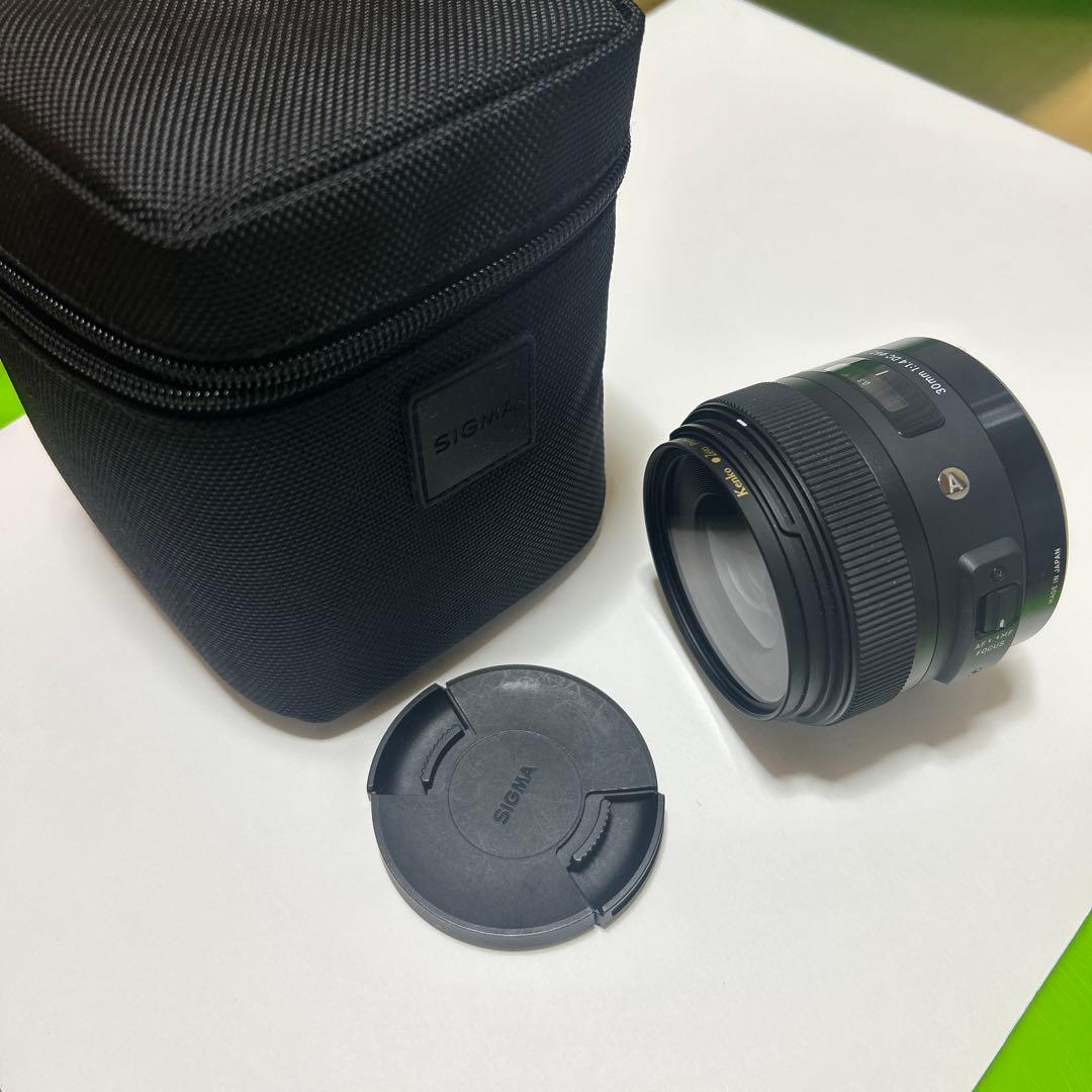 SIGMA 30mm F1.4 DC レンズ