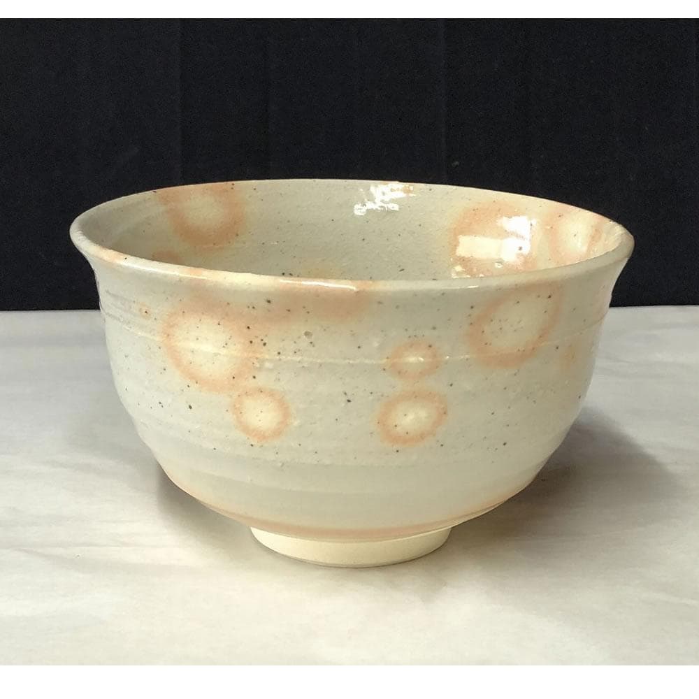 e2626 五代 三浦竹泉 御本 茶碗 共箱 平安 竹泉 御本手 抹茶碗 茶道具