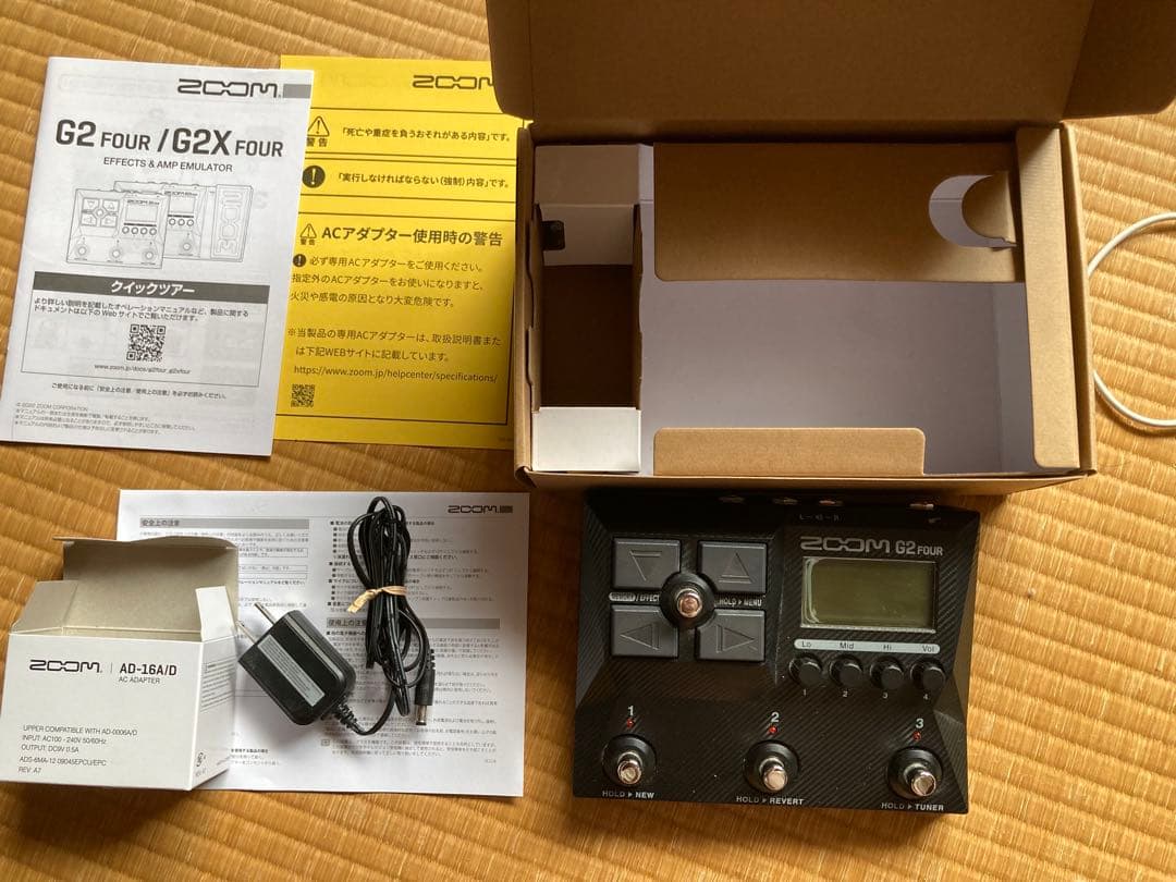 zoom g2 four 中古 ギター用マルチエフェクター