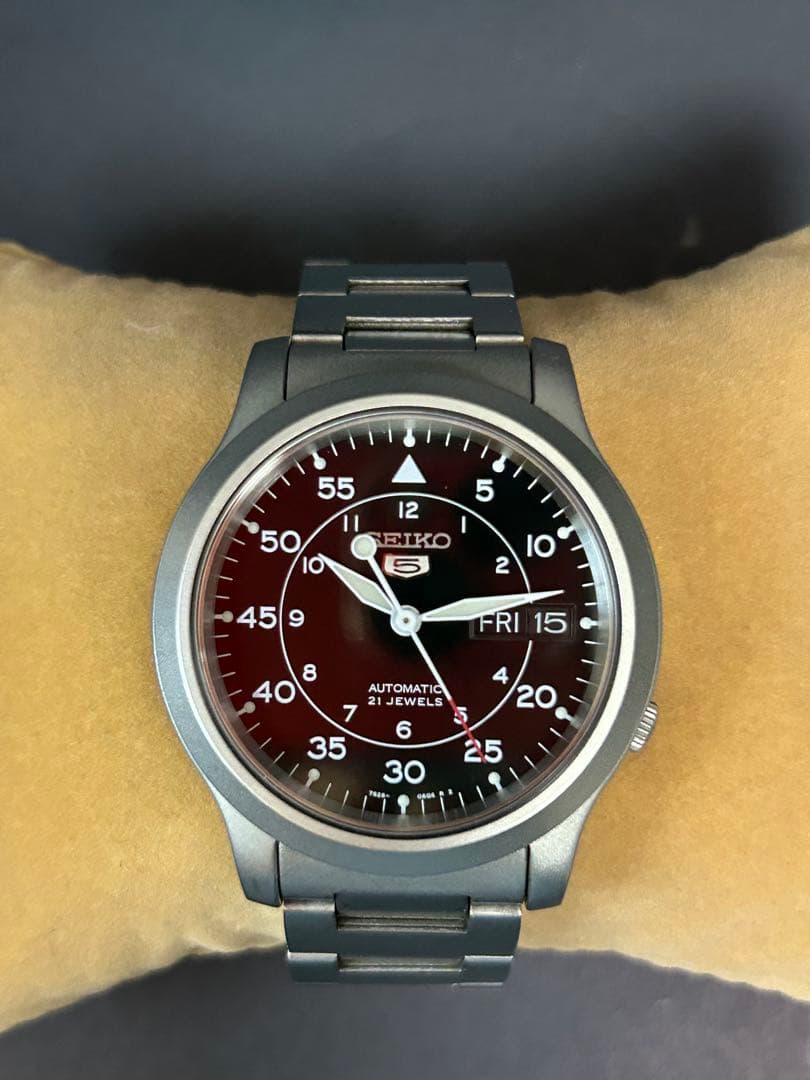 セイコー５ SEIKO5 自動巻 SNK809K1 メンズ