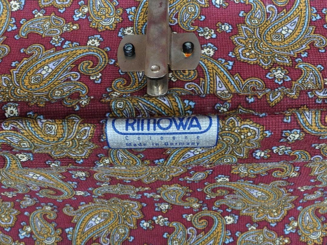 RIMOWAリモワ『サンバ・ノヴァ』プルタブ 2輪トロリー 66L 艶黒 レア