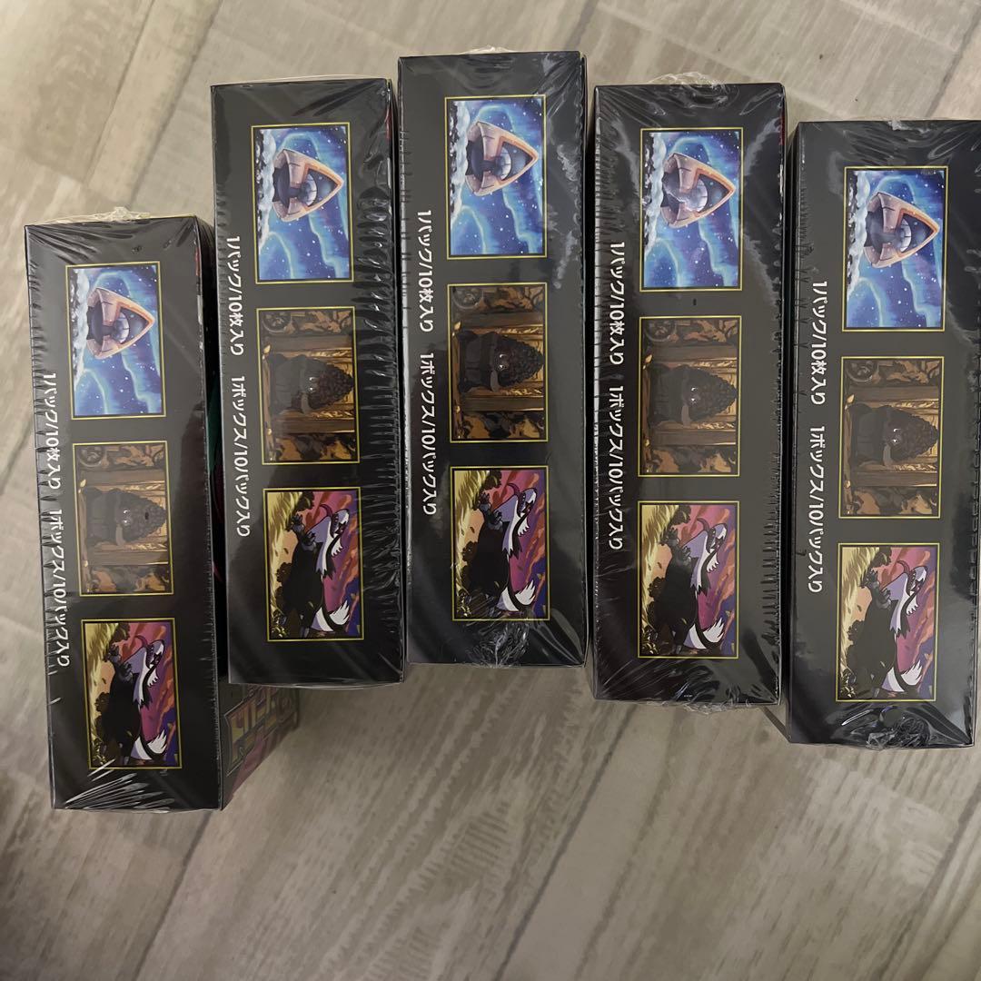 ポケモンカードゲーム MEGA ドリームEX シュリンク付き 5BOX