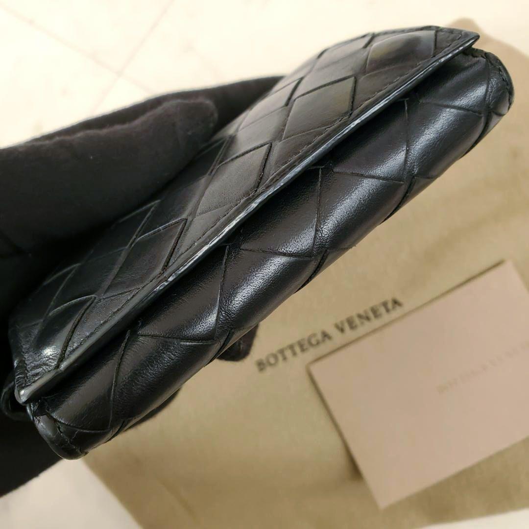 Bottega Veneta ボッテガ キーケース 黒 ブラック イントレ 6連