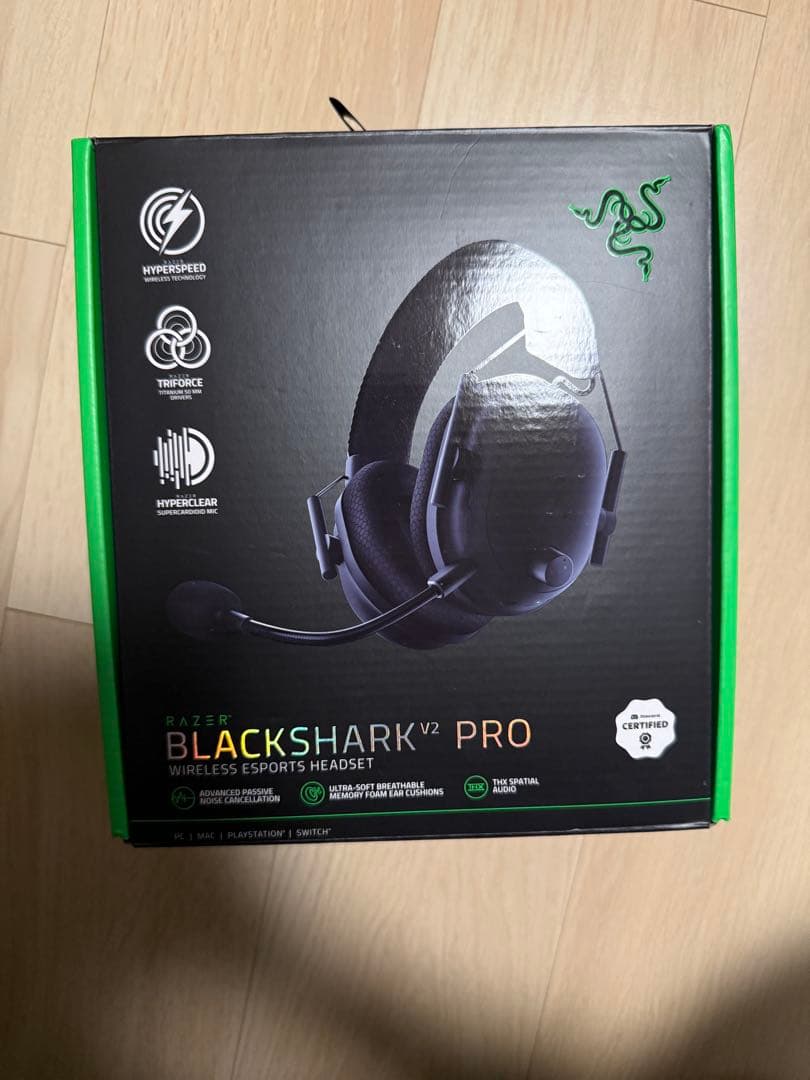 [美品]Razer BLACKSHARK V2 PRO ゲーミングヘッドセット