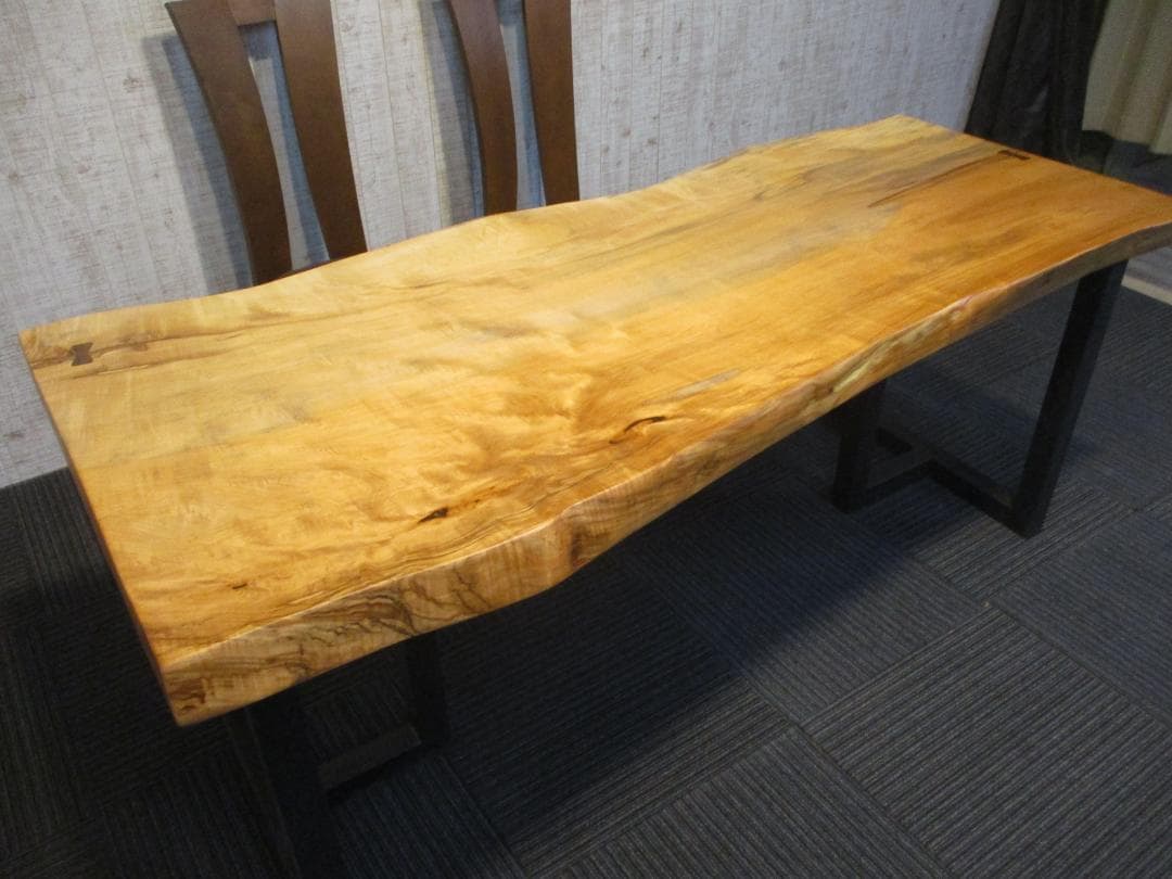 せ*き様 # 1194■　専用　栃　トチ　テーブル　　ダイニング　座卓　一枚板