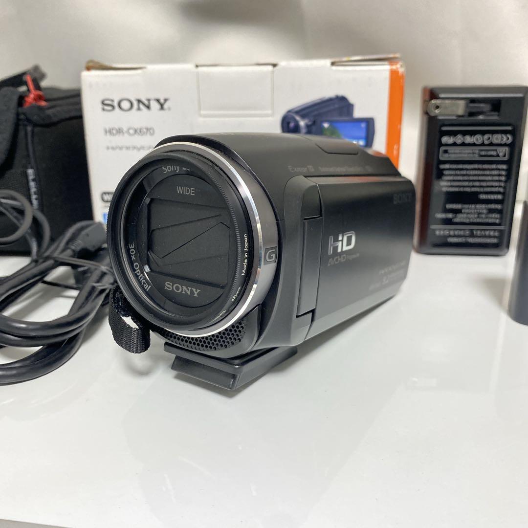 aikey 　　　　　HDR-CX670 ほぼ新品　SONY　ハンディカム