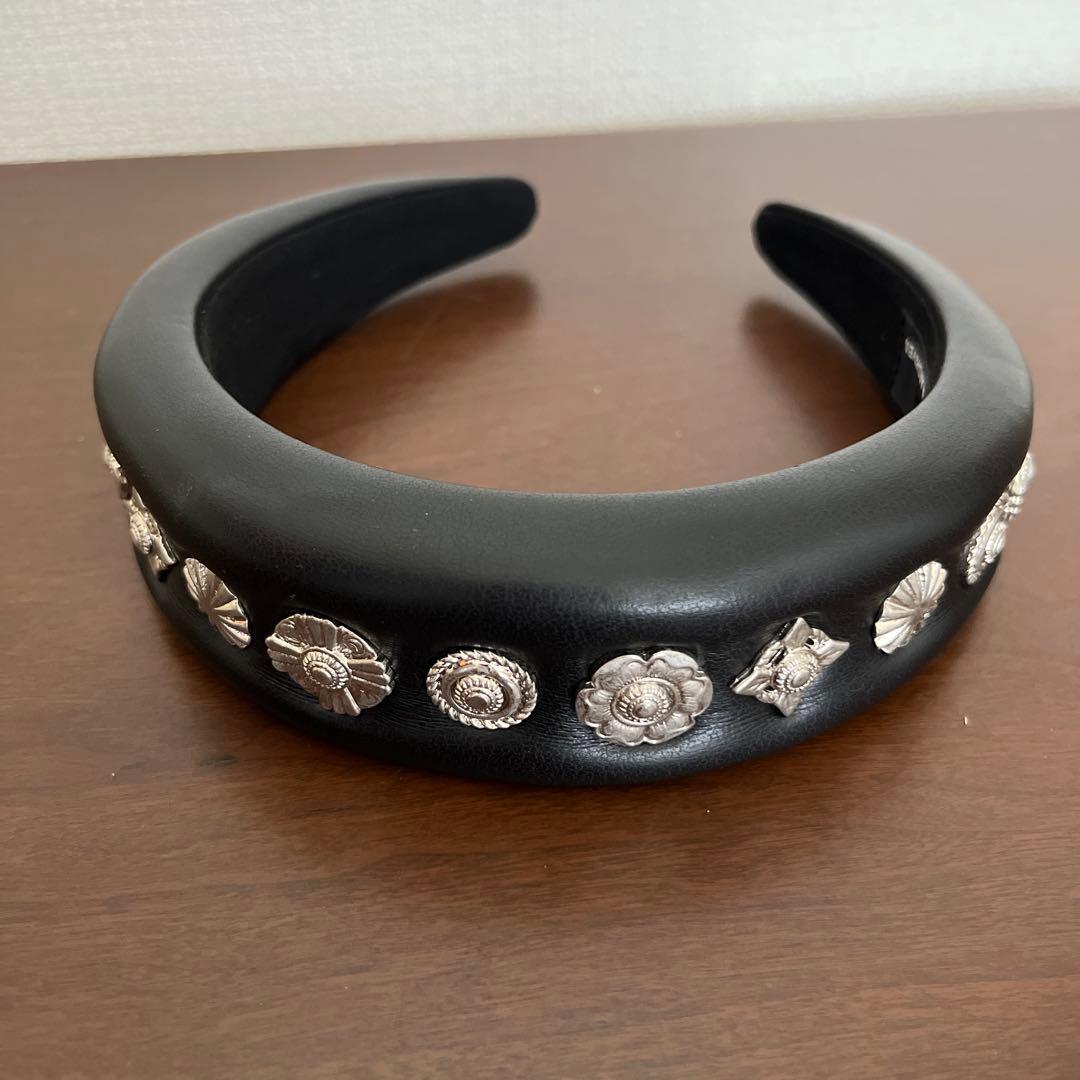 TOGA カチューシャ LEATHER HEADBAND 1