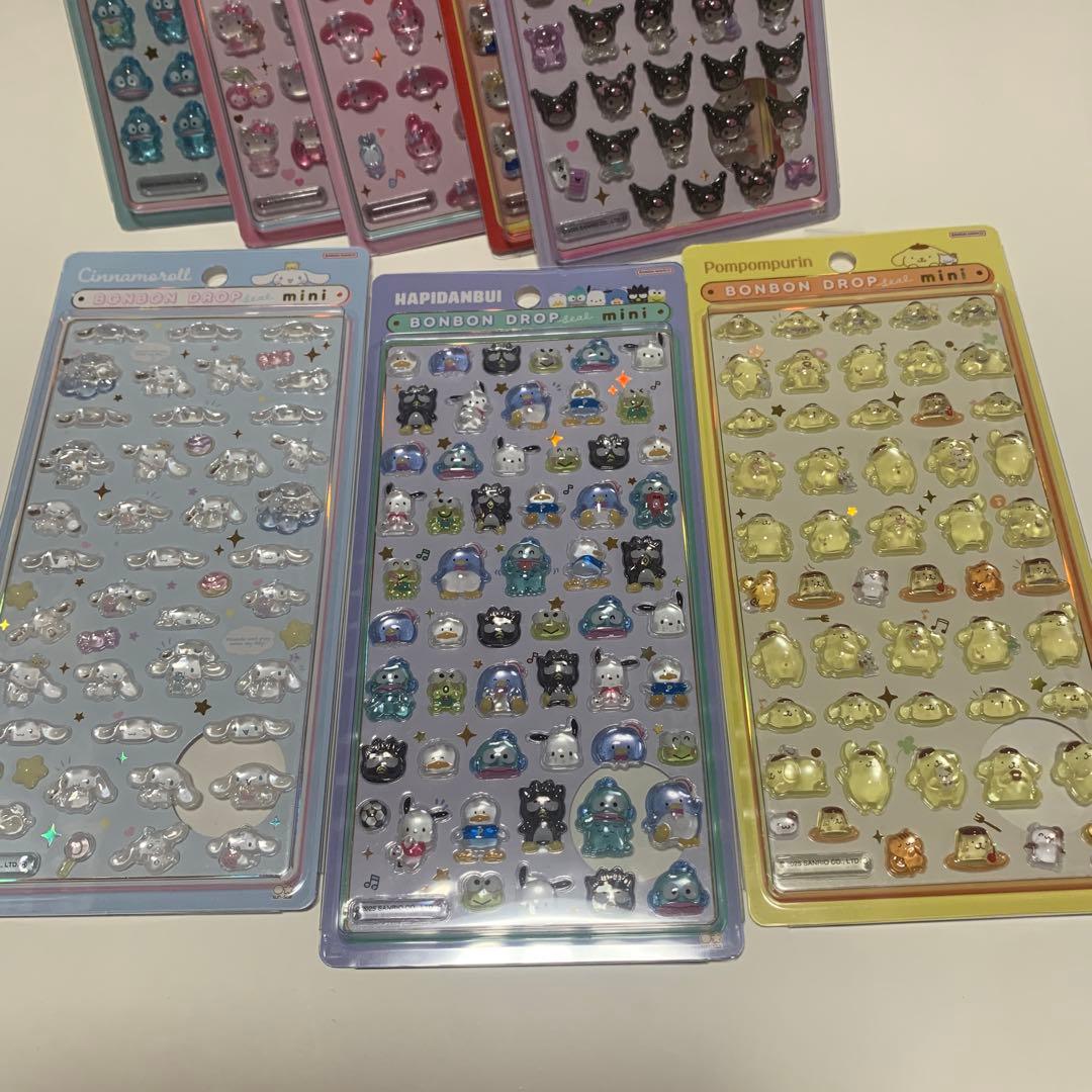 正規品⭐︎サンリオボンボンドロップシールミニ