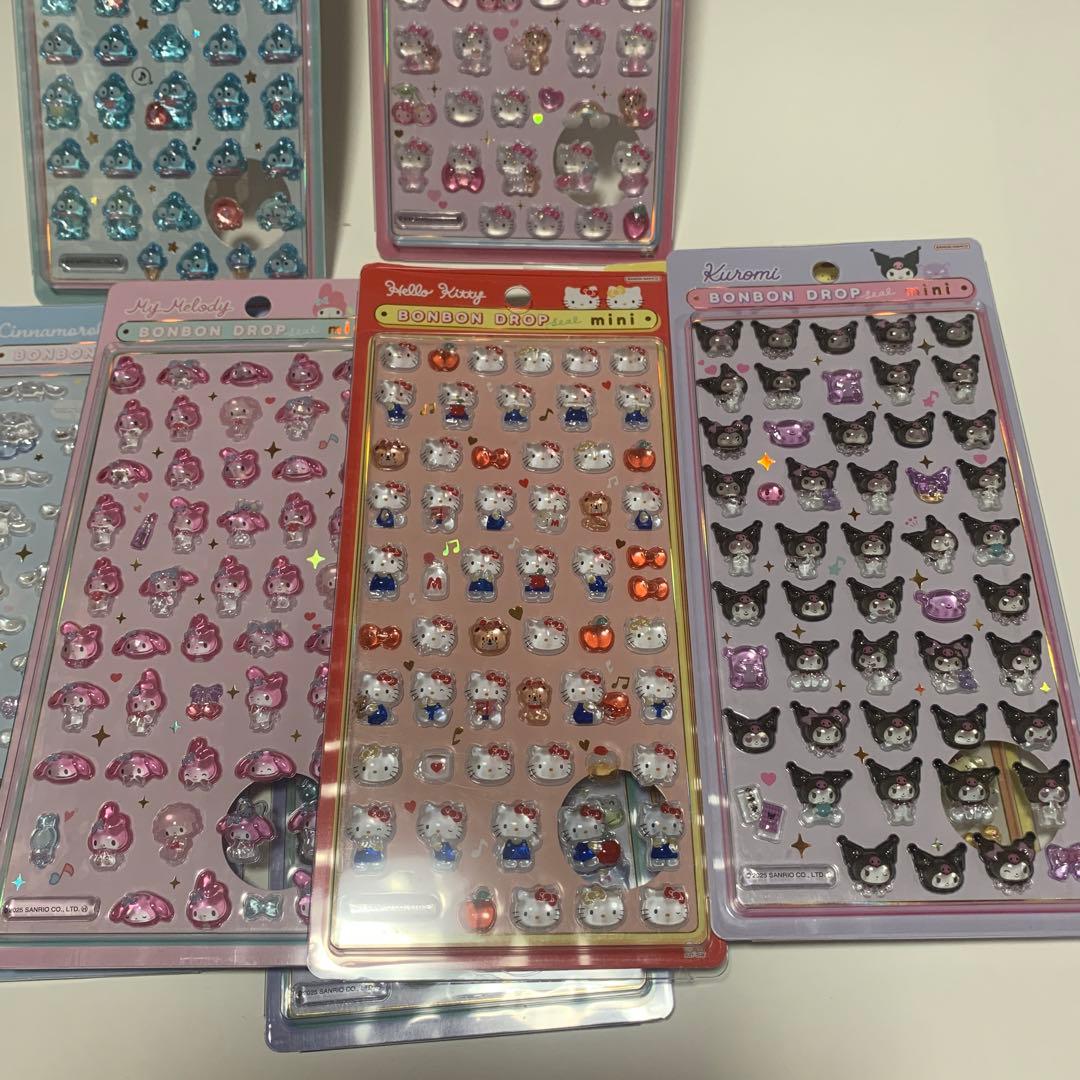 正規品⭐︎サンリオボンボンドロップシールミニ