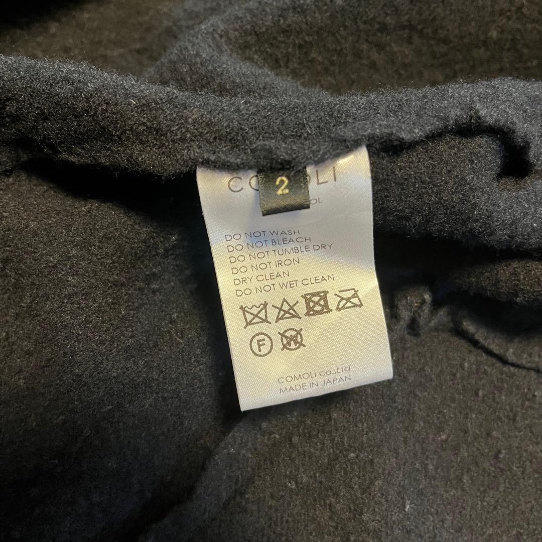 24AW 縮絨ウールジップショートジャケット A03-01014