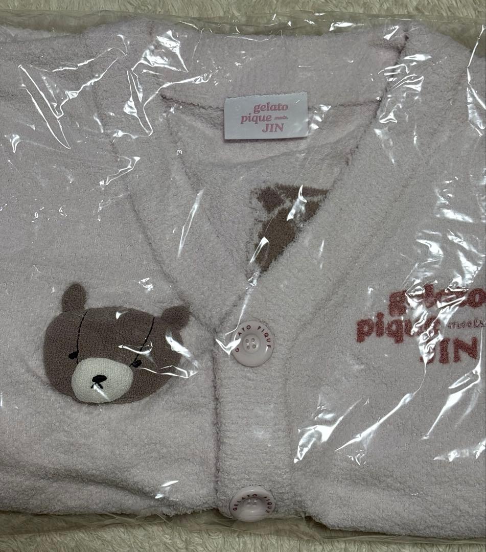 gelato pique JIN CARDIGAN カーディガン　ピンク　ジン