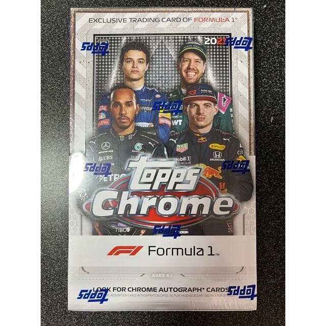 新品・未開封 2021 Topps Formula 1 Chrome Hobby