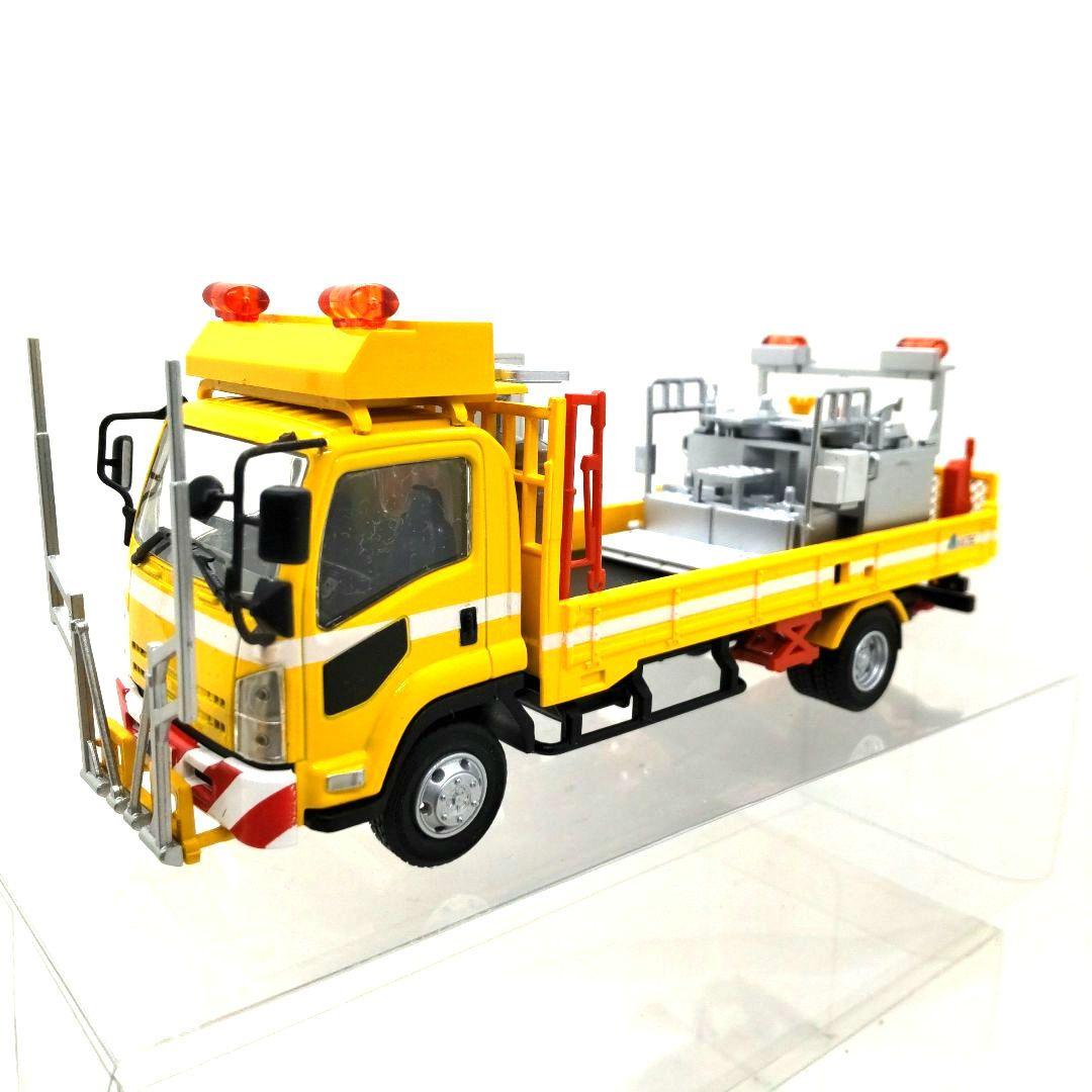 キックスライン特注1/43 車載型溶融噴射式マーカー&超高圧水表面処理リムーバー